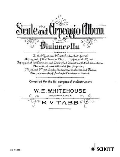DL: W.E. Whitehouse: Scale and Arpeggio Album, Vc