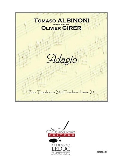 T. Albinoni: Adagio 3 Trombones & Bass Trombone