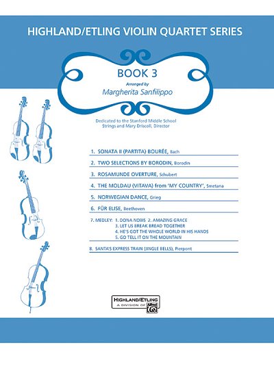 Highland/Etling Violin Quartet Series: Set 3, Stro (Bu)