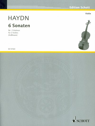 J. Haydn: 6 Sonaten Hob. VI:G1 , 2Vl (Sppa)