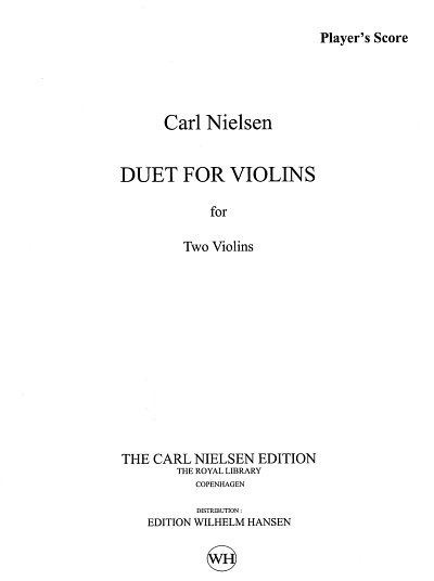 C. Nielsen: Duet For Violiner