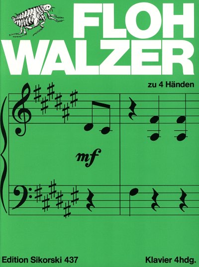 H.K.H. Lange: Floh-Walzer , Klav4m (Sppa)