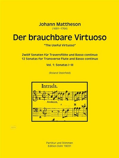 J. Mattheson: Der brauchbare Virtuoso 1, FlBc (Pa+St)
