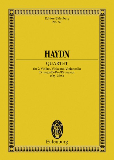J. Haydn: String Quartet D major, "Celebrated Largo"