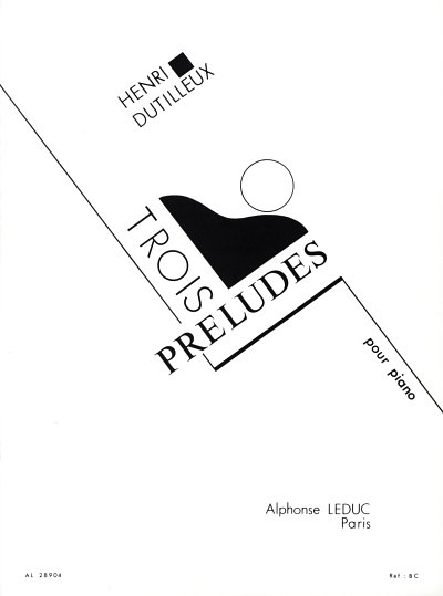 H. Dutilleux: Trois Préludes (1982)