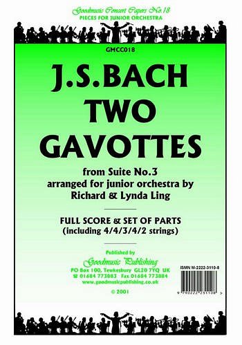 J.S. Bach: Two Gavottes Suite 3, Sinfo (Stsatz)