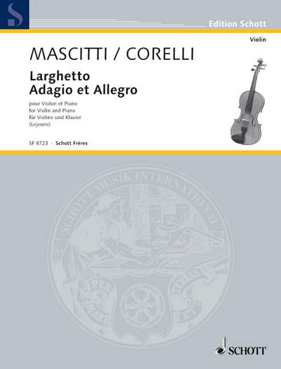 DL: A. Corelli: Larghetto/Adagio et Allegro, VlKlav