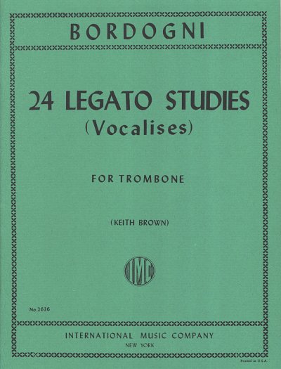 M. Bordogni: 24 Legato Studies, Pos