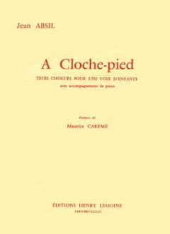 J. Absil: A cloche-pied Op.139, KchKlav