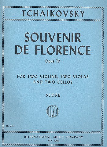 P.I. Tschaikowsky: Souvenir De Florence Op. 70 (, Sinfo (Bu)