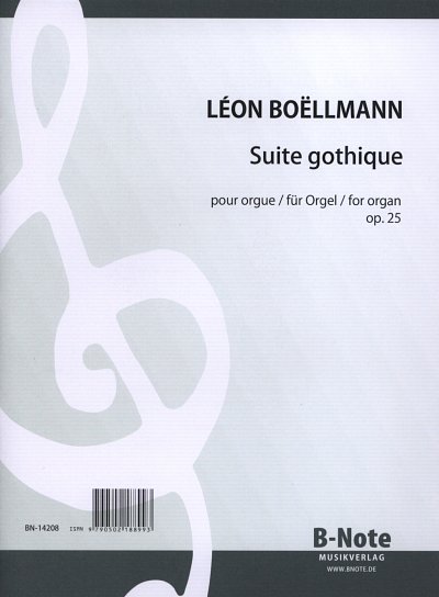 L. Boellmann: Suite gothique op.25, Orgel
