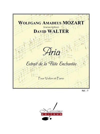 W.A. Mozart: Aria -Flute Enchantee, VlKlav (KlavpaSt)