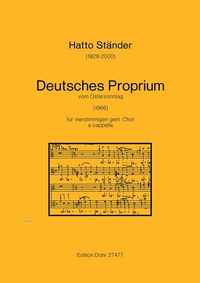 H. Ständer: Deutsches Proprium vom Ostersonntag (Chpa)