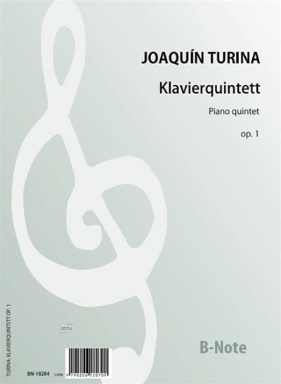 T.J. (1882-1949): Klavierquintett op.1 (Pa+St)