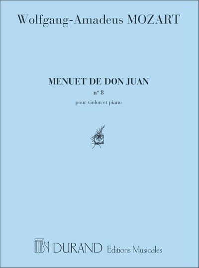 W.A. Mozart: Menuet De Don Juan Pour Piano Et Violoncelle