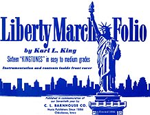 K.L. King: Liberty March Folio, Blaso (Altkl)