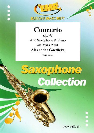 DL: A. Goedicke: Concerto, ASaxKlav