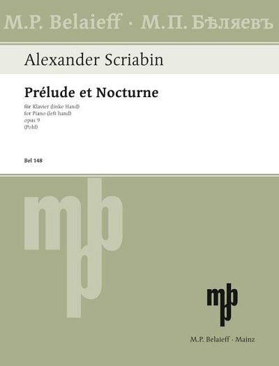 A. Scriabine et al.: Prelude and Nocturne