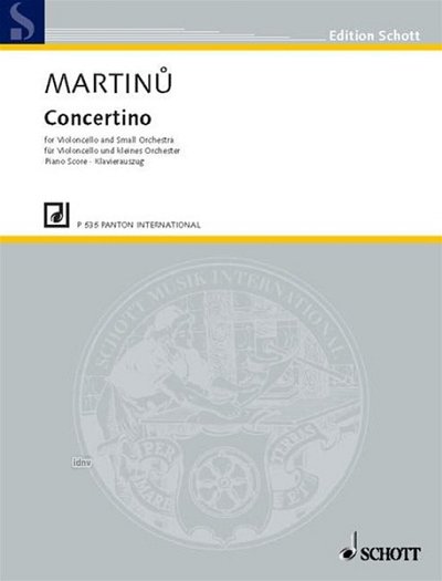 B. Martinů et al.: Concertino H 143