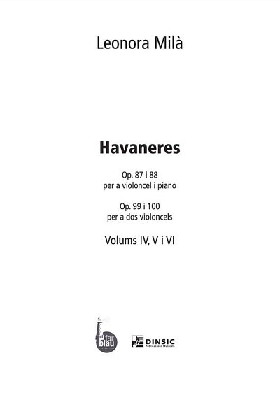 L.M. Romeu: Havaneres 4-6, VcKlav (Pa+St)