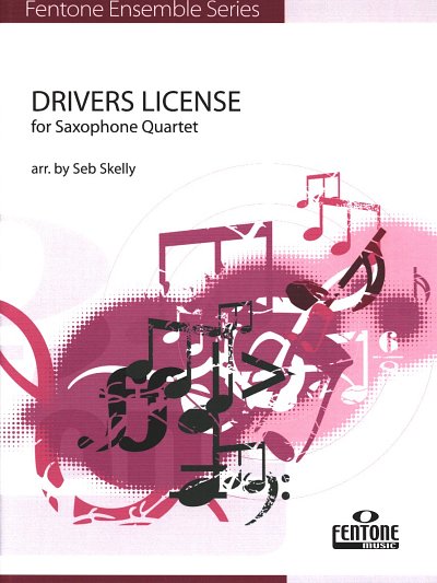 Olivia Rodrigo: Drivers License for Saxophone Quartet