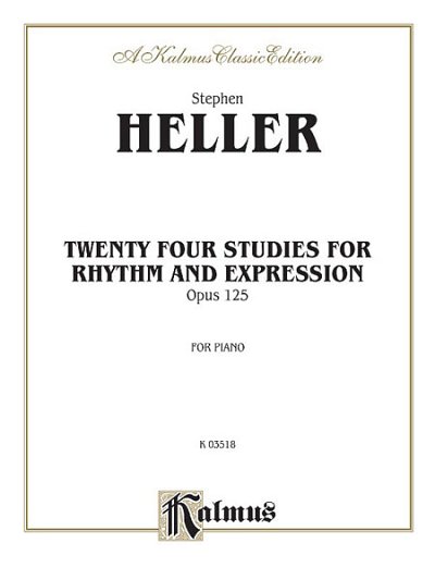 S. Heller: 24 Piano Studies for Rhythm and Expression , Klav