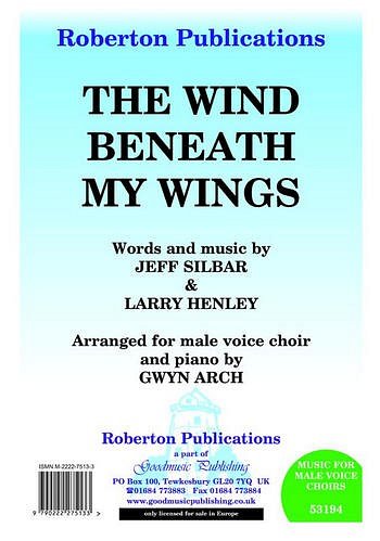 Wind Beneath My Wings, Mch4Klav (Chpa)