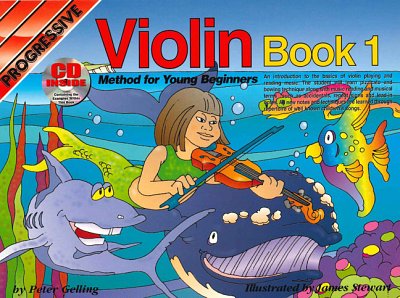 P. Gelling: Violin Method For Young Beginners , Viol (Bu+CD)