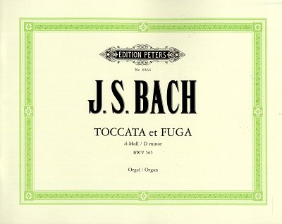 AQ: J.S. Bach: Toccata und Fuge d-Moll BWV 565, Org (B-Ware)