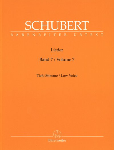 F. Schubert: Lieder 7 (Tiefe Stimme), GesTiKlav