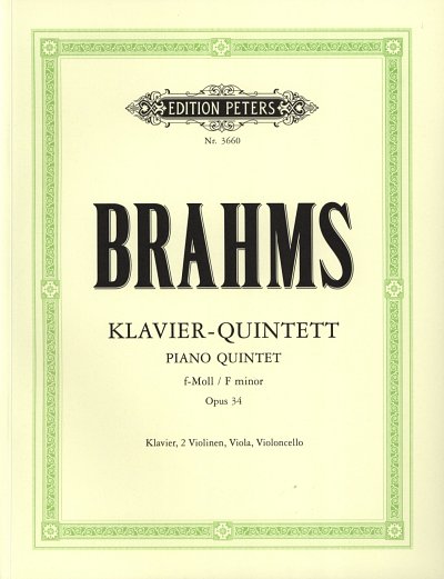 J. Brahms: Quintett F-Moll Op 34