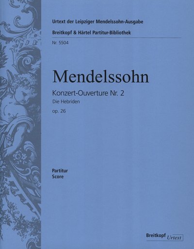 F. Mendelssohn Barth: Konzert-Ouverture Nr. 2, Sinfo (Part.)