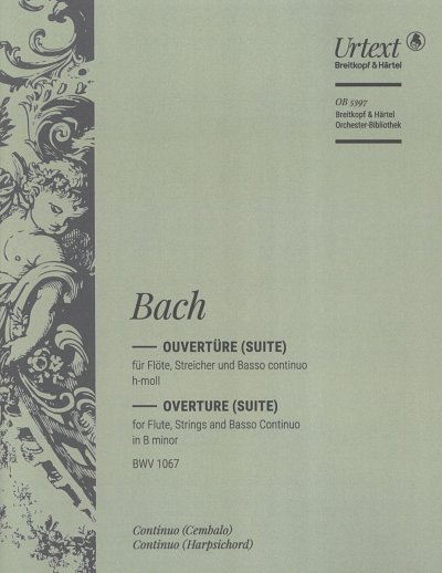 J.S. Bach: Ouvertüre (Suite) Nr. 2 h-Moll BWV, FlStrBc (Vla)