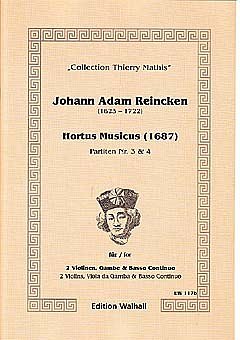 J.A. Reincken: Hortus Musicus - Partiten 3, 2VlVdgBc (Pa+St)