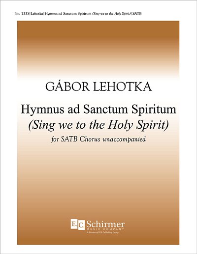 Hymnus ad Sanctum Spiritum, Gch;Klav (Chpa)