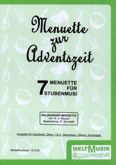 Menuette Zur Adventszeit - 7 Menuette Fuer Stubenmusi