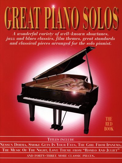 Great Piano Solos - The Red Book, Klav