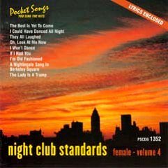 Night Club Standards 4 Pocket Songs