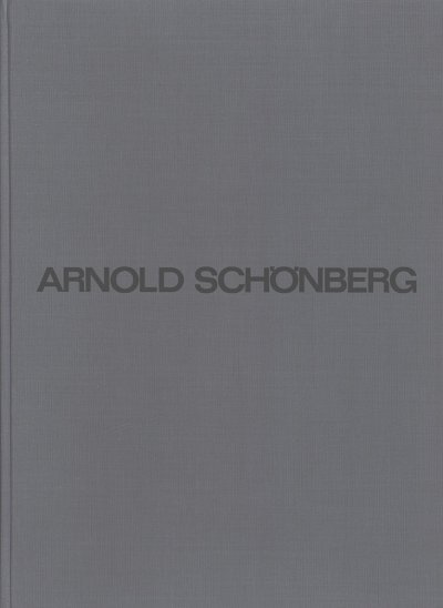 A. Schönberg: Orchesterwerke I , Orch (PartHC)
