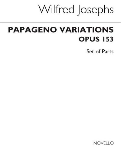 Papageno Variations Op.153 (Bass Clarienet Parts) (Bu)