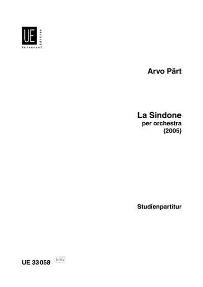 A. Pärt: La Sindone, Sinfo (Stp)