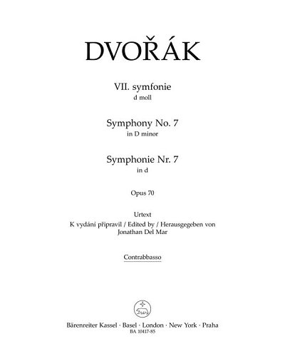 A. Dvořák: Sinfonie Nr. 7 d-Moll op. 70