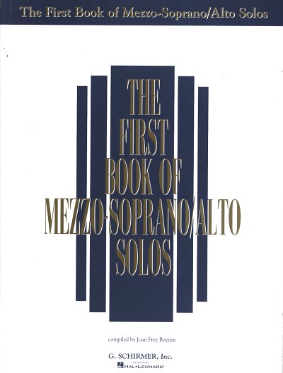 J.F. Boytim: The First Book of Mezzo-Soprano/Alto, GesMAKlav