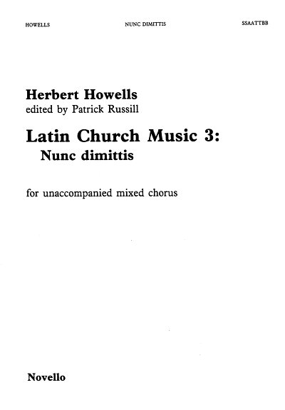 H. Howells: Nunc Dimittis (Latin Church Musi, GchKlav (Chpa)