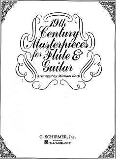 19th Century Masterpieces for Flute and Guitar, FlGit (Bu)