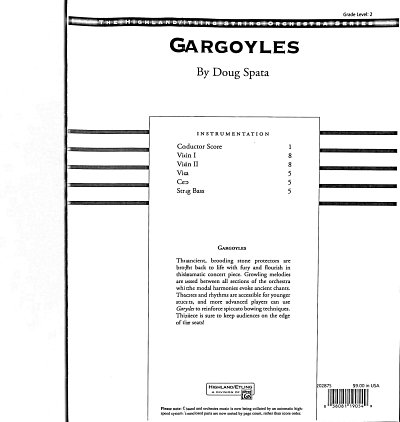 D. Spata: Gargoyles, Stro (Part.)