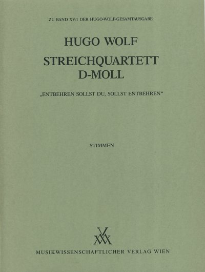 H. Wolf: Quartett D-Moll
