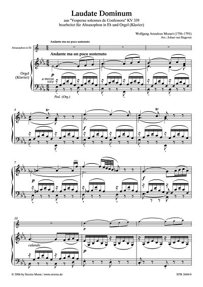 DL: W.A. Mozart: Laudate Dominum aus 