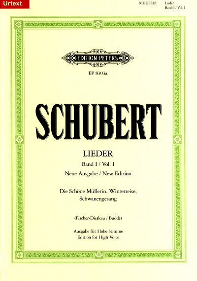 F. Schubert: Lieder 1 - hohe Stimme, GesHKlav