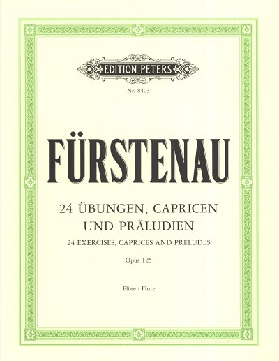 A.B. Fürstenau: 24 Übungen, Capricen und Präludien op. 125
